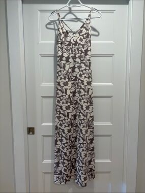 market and spruce maxi dress Market & Spruce Strappy Back Sleeveless Maxi Dress Navy Blue Size 1X NWT